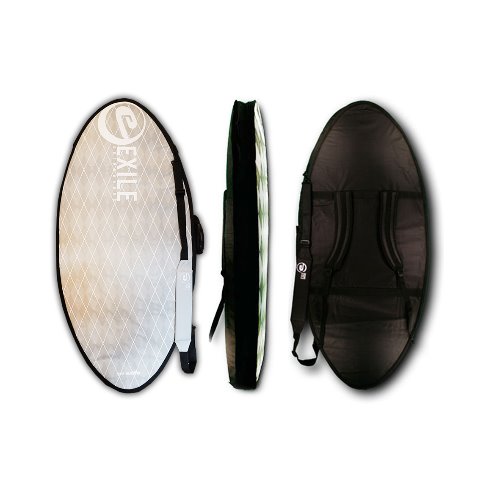 Exile Skimboards Travel Bag - Light Gray Deluxe (Double)(스킴보드 가방)
